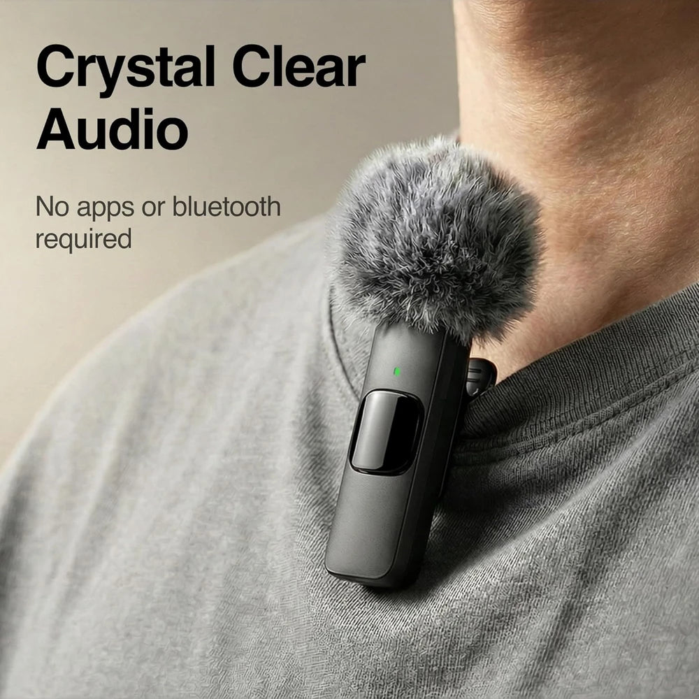 Portable Wireless Mini Microphone