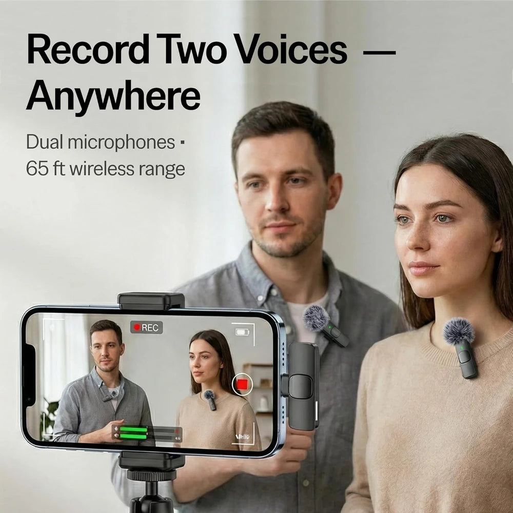 Portable Wireless Mini Microphone