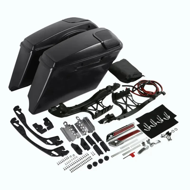 Extended Motorcycle Saddlebags