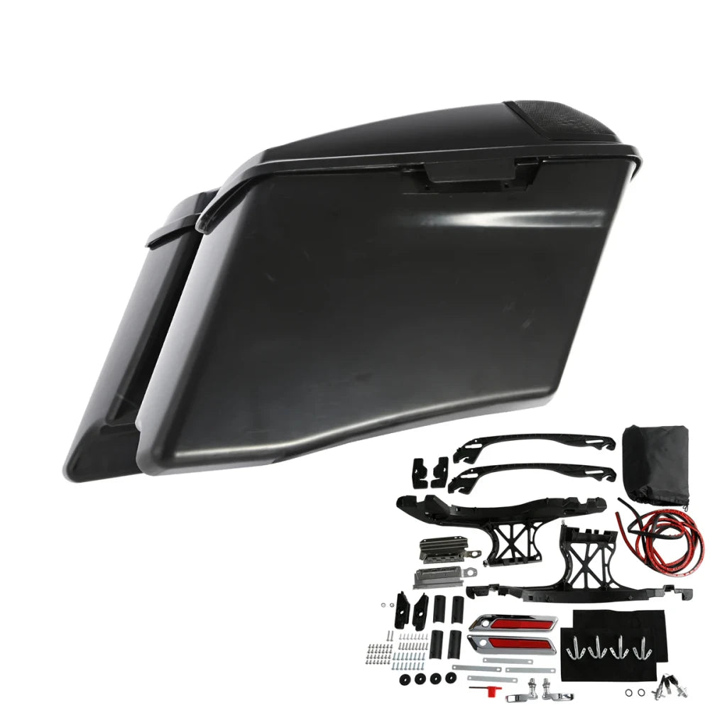 Extended Motorcycle Saddlebags