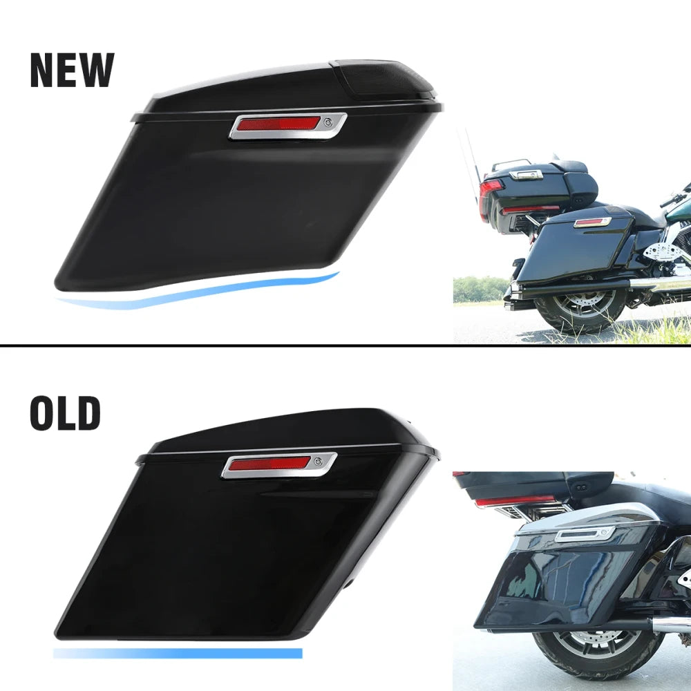 Extended Motorcycle Saddlebags