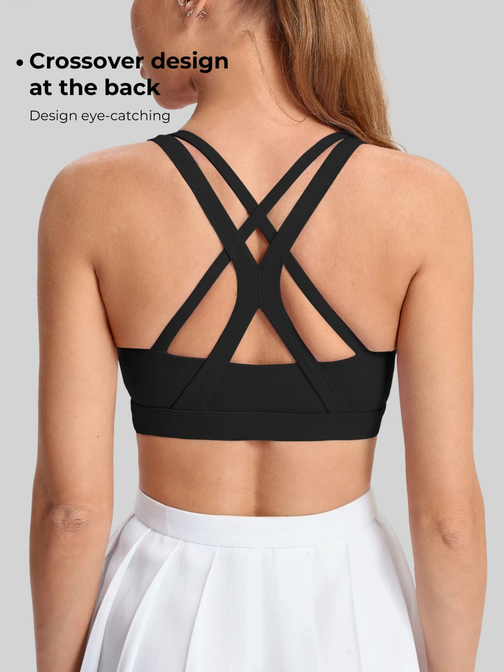 Breathable Nylon Yoga Sports Bra